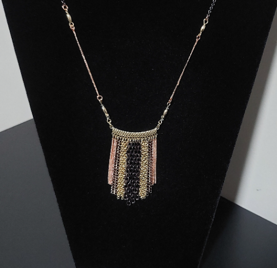 Drapery Curtain Necklace
