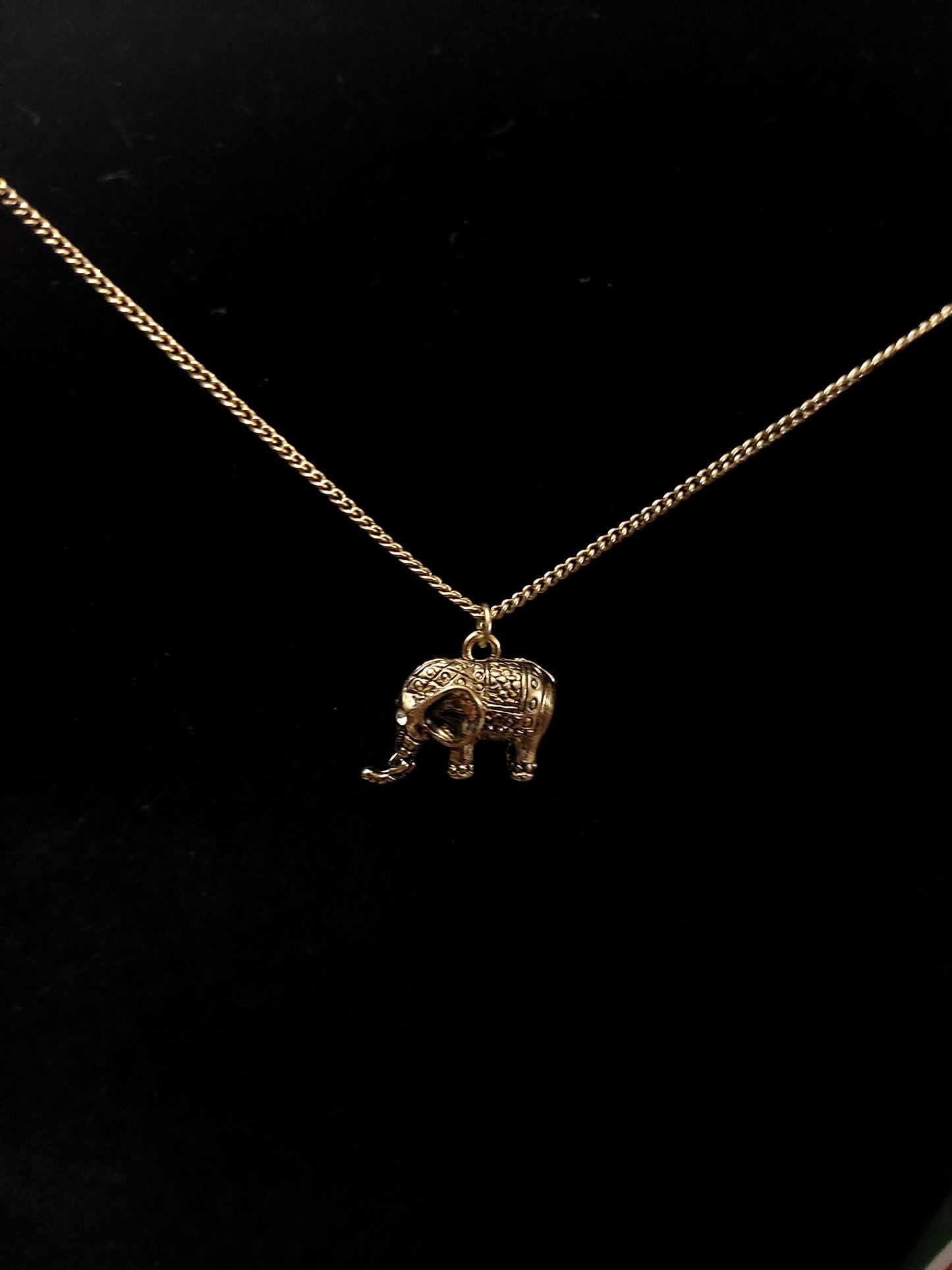 Elephant Pendant Necklace