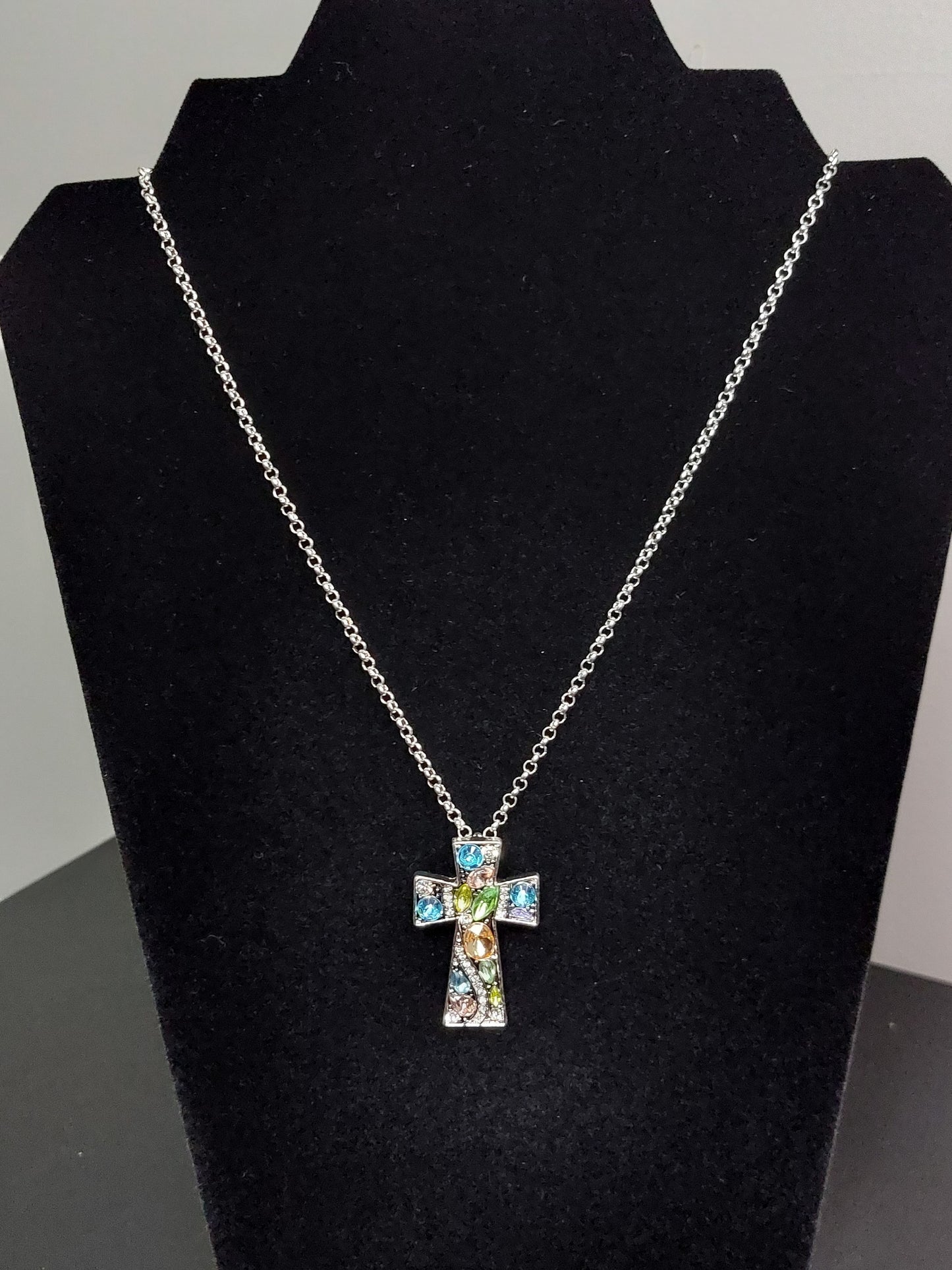 Modern Cross Necklace
