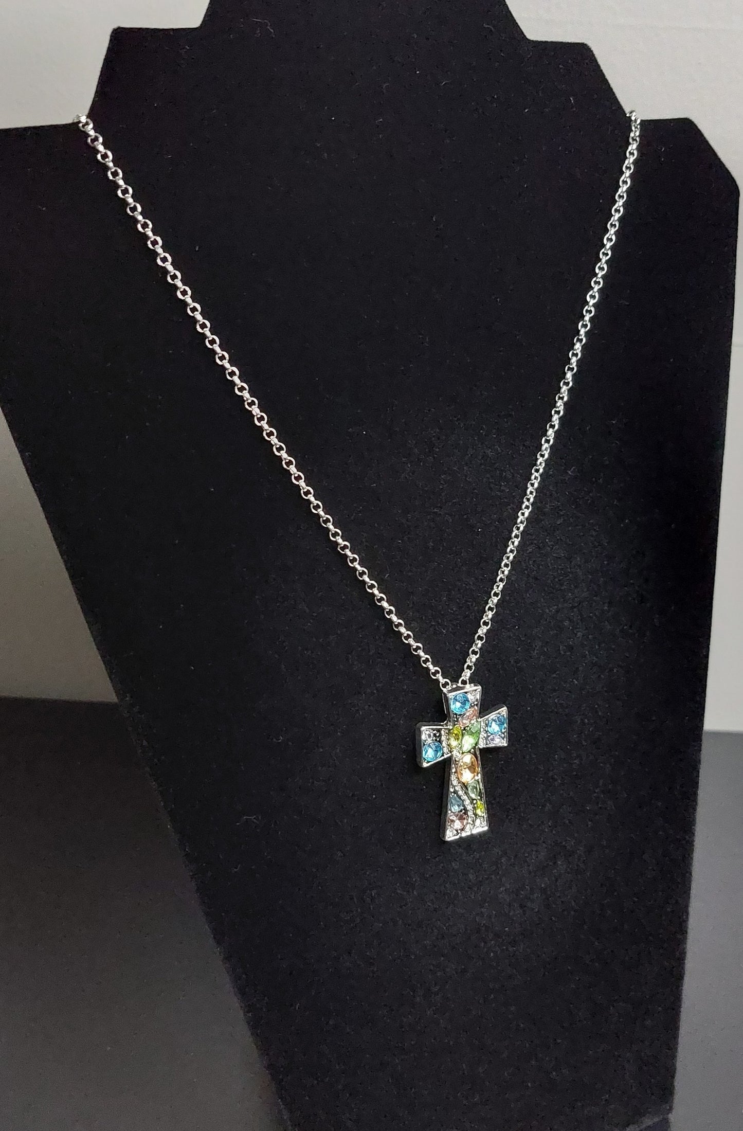 Modern Cross Necklace