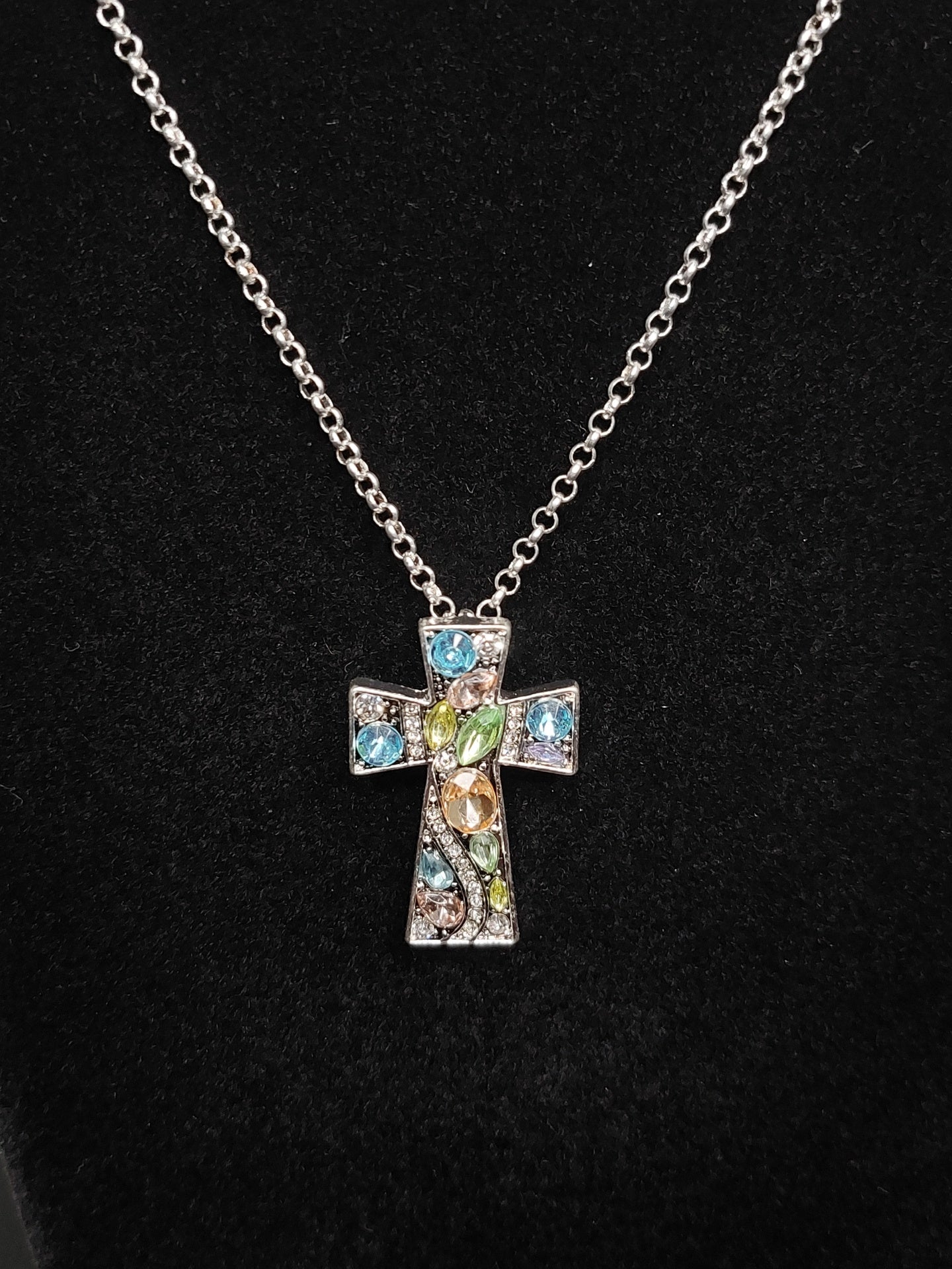 Modern Cross Necklace
