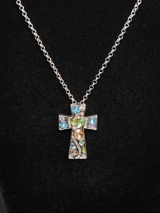 Modern Cross Necklace