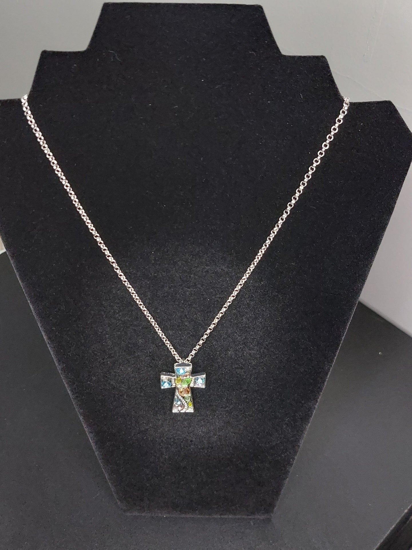 Modern Cross Necklace