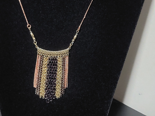 Drapery Curtain Necklace